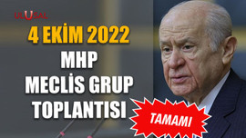 4 Ekim 2022 - MHP Meclis Grup Toplantısı (Tamamı)